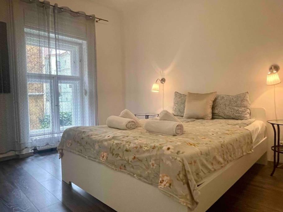 Knezits Spacious Ac Terrace Free Parking Boedapest Buitenkant foto